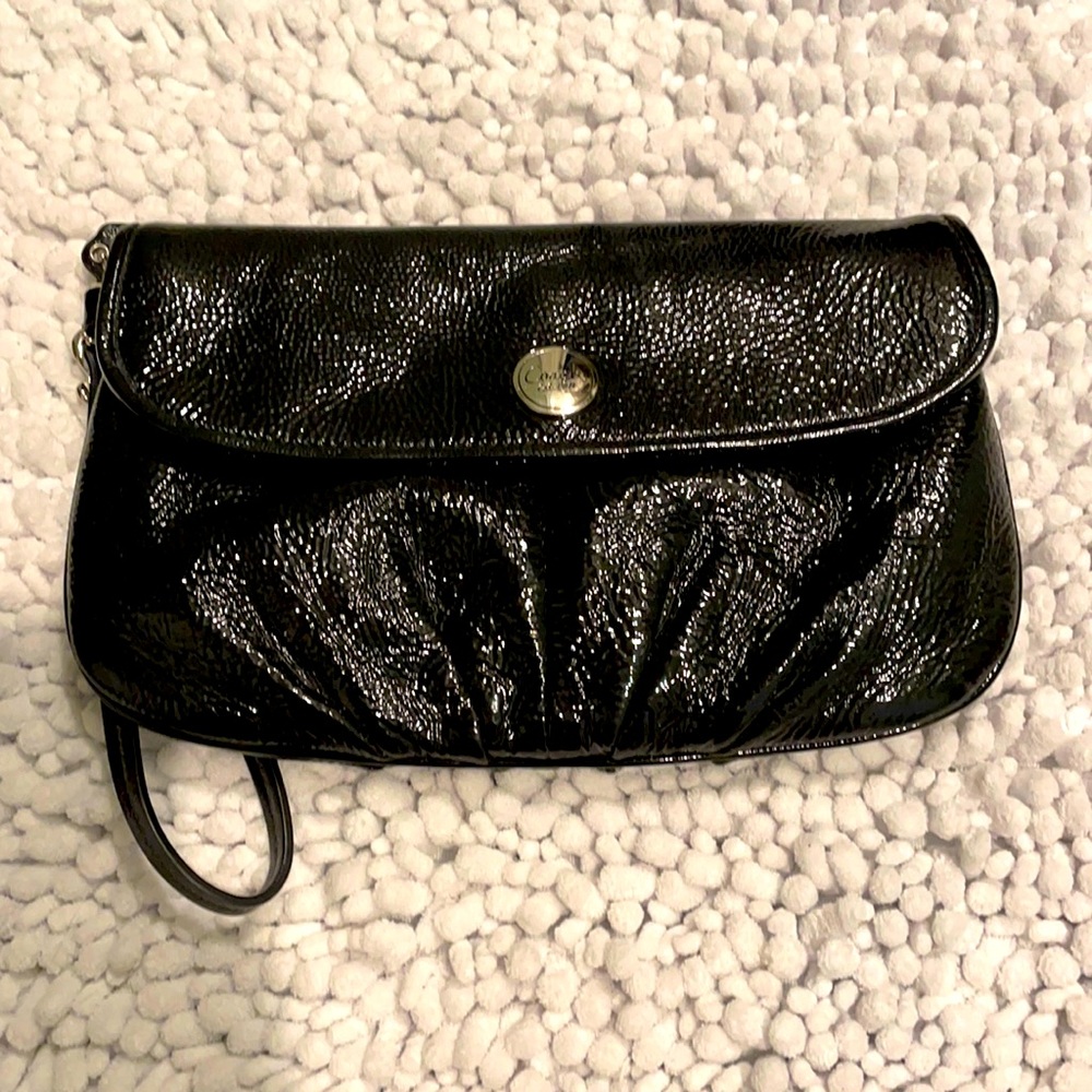 Black Coach clutch
